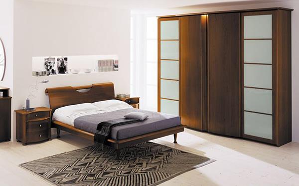 Makuuhuoneen suunnittelu feng shui zen -tyylin seinän värit sisustusideoita