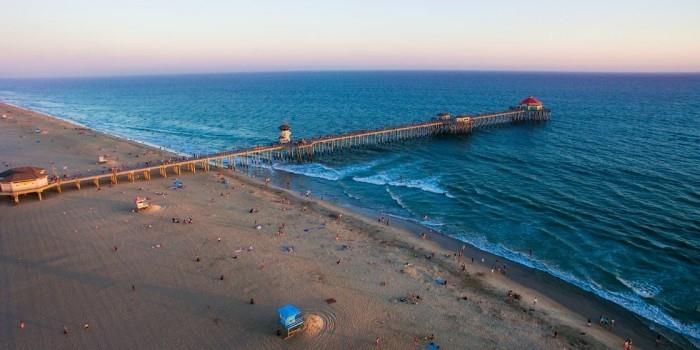 Maailman kauneimmat rannat Huntington Beach California