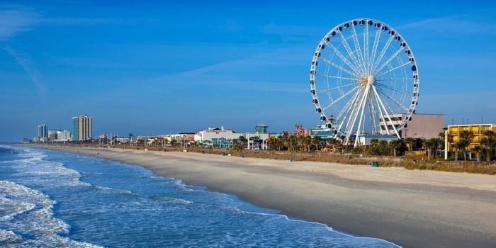 Maailman kauneimmat rannat Myrtle Beach Etelä -Carolina