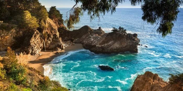 Maailman kauneimmat rannat Pfeiffer Strand California