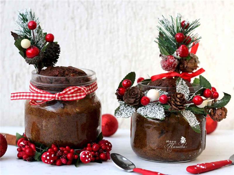 Suklaakakku kakku koristelu joulu
