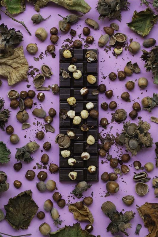 Suklaapähkinäkeksejä chilillä - täydellinen resepti rakkaussairautta vastaan ​​Valmista suklaa pähkinöillä itse