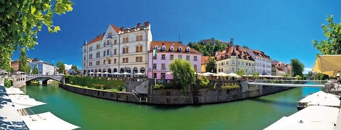 Kaakkois -Euroopan lomamatka Ljubljanaan