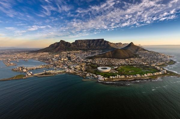 Kannattaa nähdä Table Mountainin lomakohde Etelä -Afrikka