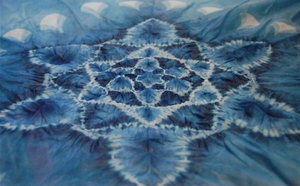 Shibori -tekniikka - Shibori -tähtikuvio