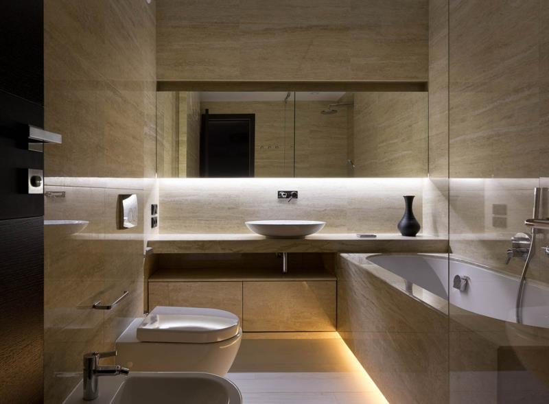 Shore House NOTT Design Studiohuoneiston suunnitteluideoita moderni kylpyhuone