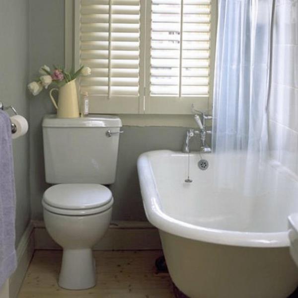 Yksityisyyden suoja kylpyhuoneen ikkunalle, wc -suihkuverho