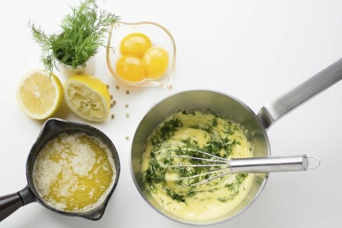 Tee oma hollandaise -kastike Saprgelzeit -tilli