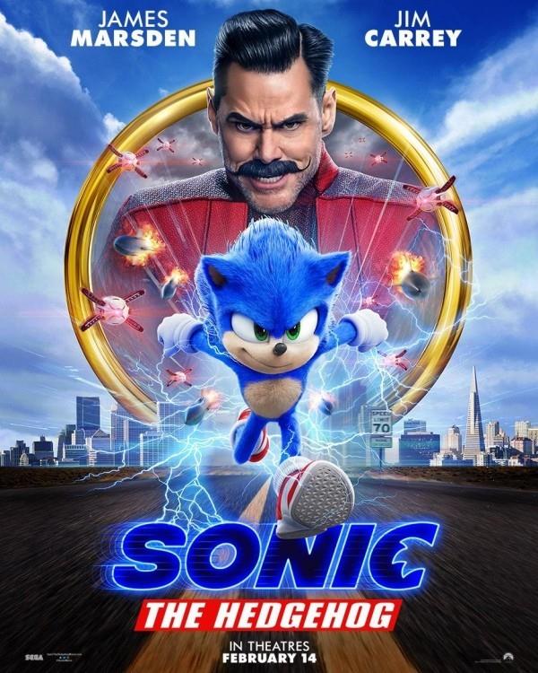 Sonic the Hedgehog näyttää vihdoin häneltä, kun hän on suunnitellut uudelleen elokuvan uuden julisteen