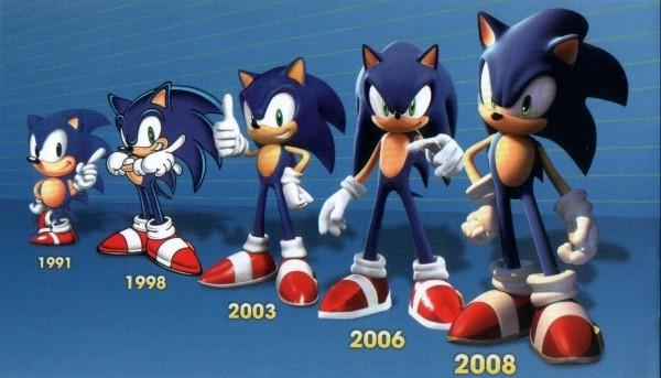 Uudelleensuunnittelun jälkeen Sonic the Hedgehog näyttää vihdoin itseltään sonicina vuosina 1991-2008