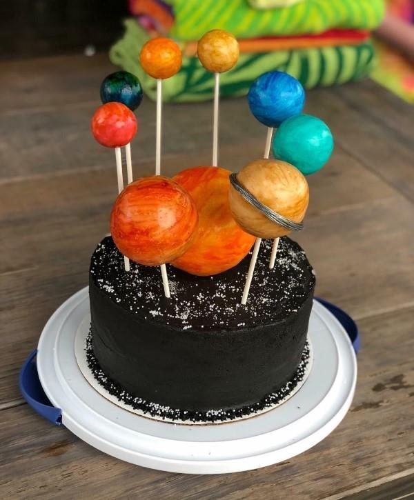 Tinker aurinkokunta - erittäin helppoja ideoita, ohjeita ja mielenkiintoisia faktoja planeetan kakku koristelu DIY herkullinen