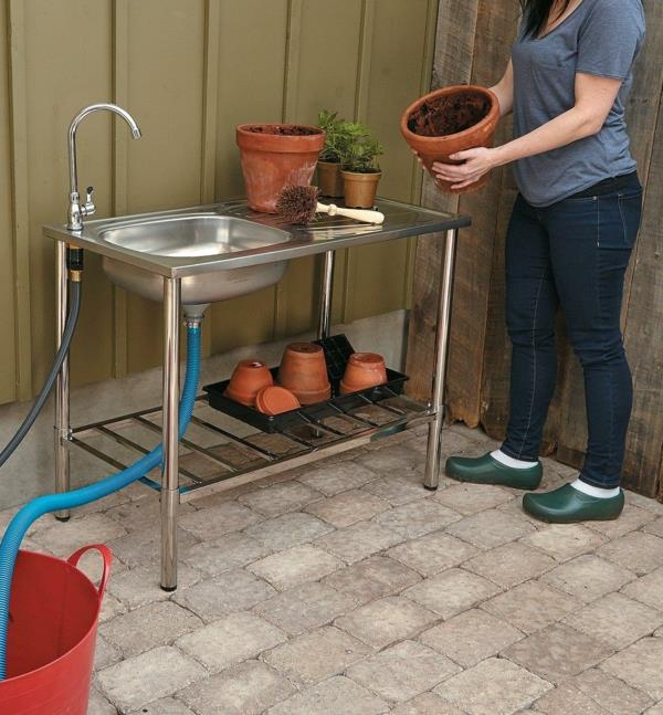 Outdoor Sink 50 Garden Sink Ideas Puutarhanhoito