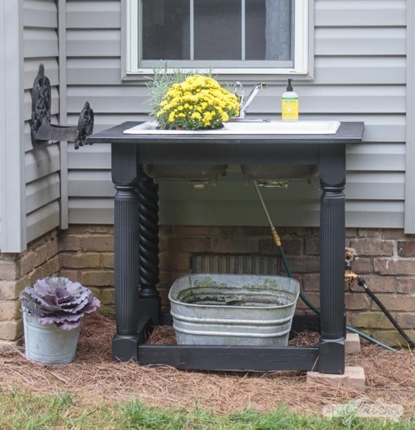 Outdoor Sink 50 Garden Sink Ideas Base Cabinet