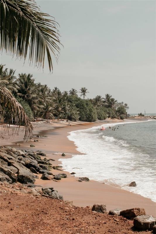 Sri Lankan matkavinkit Mirissan ranta