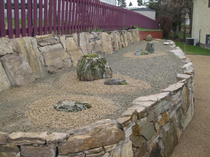 Kivihahmot puutarhasammalle kivi kuivuu