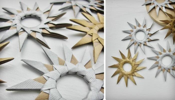 Tee tähdet jouluksi origamiohjeilla Joulukoristeiden vaihe 8