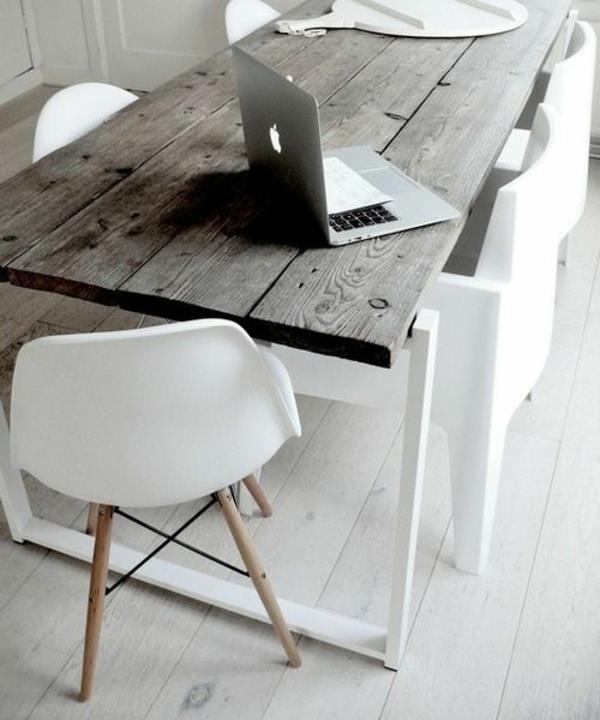 Ruokapöydän tuolit puu moderni kannettava tietokone