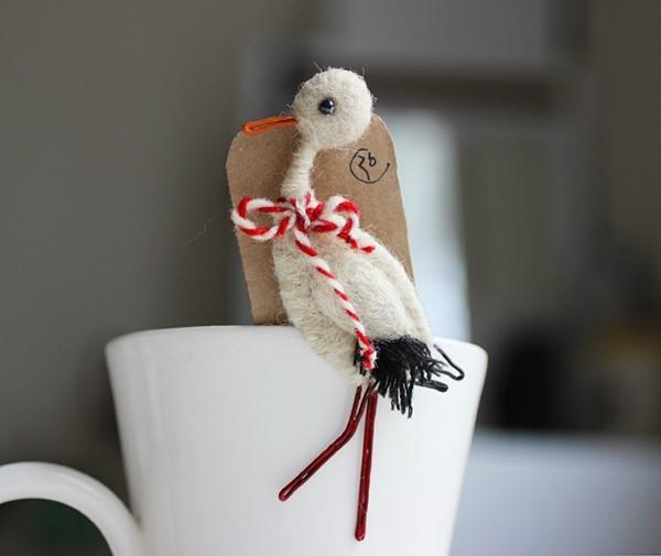 Tinker Stork - tuoreita ideoita ja ohjeita kevään DIY Spring Stork -villalle