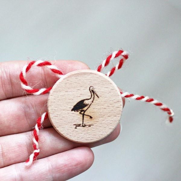 Stork Tinker - tuoreita ideoita ja ohjeita kevään DIY -pyrografian haikarapuulle