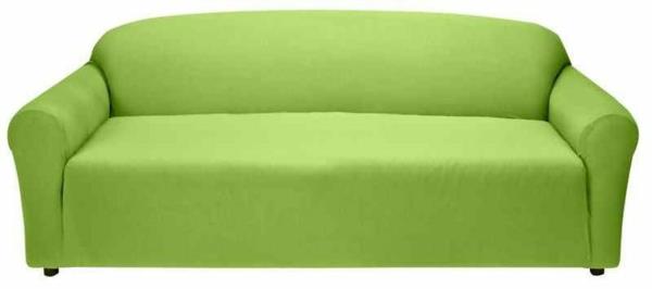 Joustava päällinen sohva vaaleanvihreä raikas virta