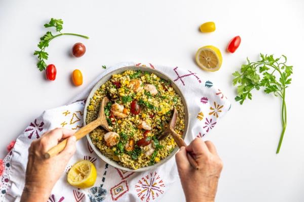 Superfood freekeh vilja terveellinen ruokavalio