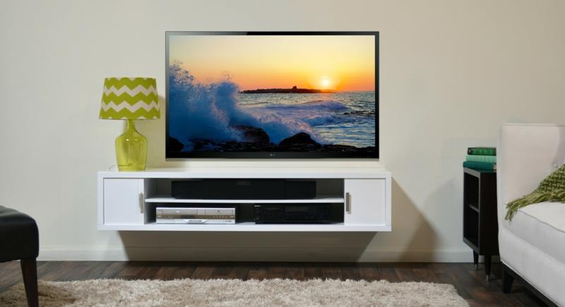 TV -seinät olohuoneen huonekalut kompakti TV -seinäjärjestelmä pöytävalaisin