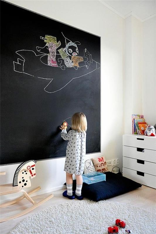 Liitutaulun väri seinän lastentarha aksentti seinä liitutaulu taso seinäkoriste ideoita