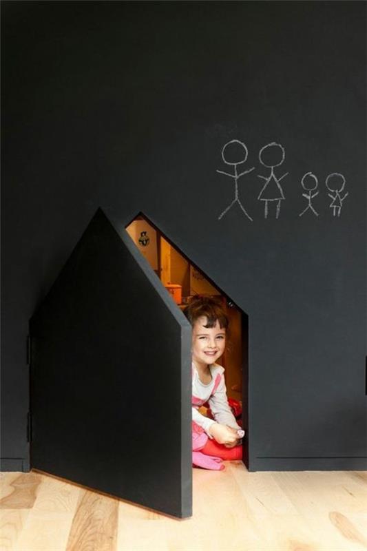Liitutaulu väri seinän lastentarha seinän koristelu leikkikenttä luo lasten talon
