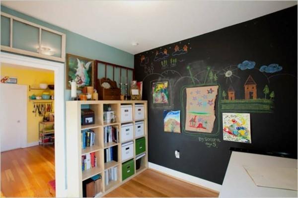 Liitutaulun väri seinäkoriste liitutaulu Akzetwand design lastenhuone