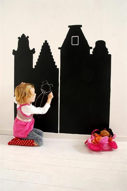 Liitutaulu folio lastenhuone liitutaulu maali luova seinän suunnittelu