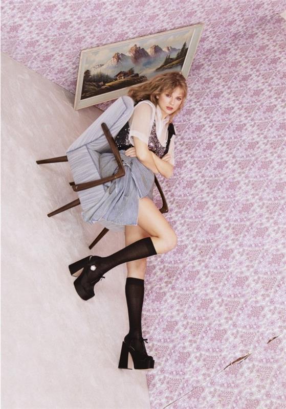 Taylor Swift esiintyy Elle UK: n kannessa henkilökohtaisen esseen kanssa pop -musiikista elle uk abstrakti valokuvaus