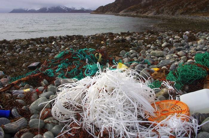 Ocean Cleanup -muovijätteet meren muovijätteessä