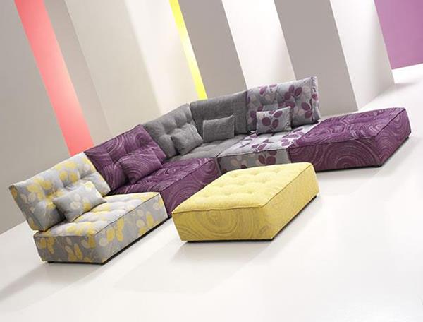 Syvä istuinideoita huonekalut olohuone Fama Ottomanne Design
