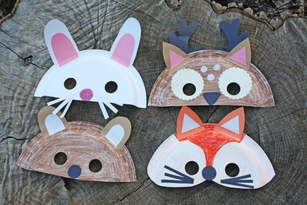 Tee lasten naamioita karnevaaleille - luovia ideoita ja yksinkertaisia ​​ohjeita eläinmaskeista paperilevyjä