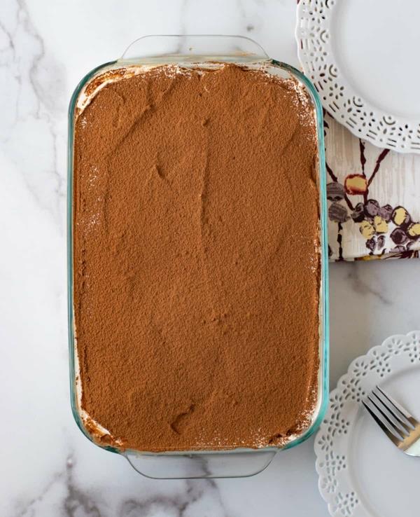 Tiramisu ilman munaa ja ilman alkoholia Italialainen jälkiruoka