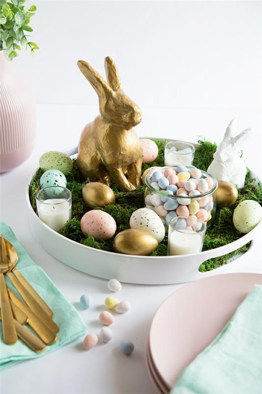 Pöytäkoristeet pääsiäiseksi Kattaa pääsiäispöytä ´Vinkkejä pääsiäiseen