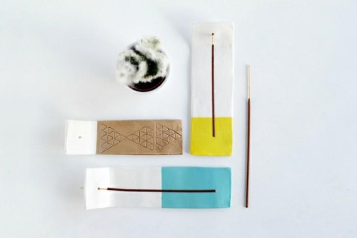 Keramiikkaideoita Keramiikkaideoita lasten kanssa DIY IDEAT suitsuketikkuja