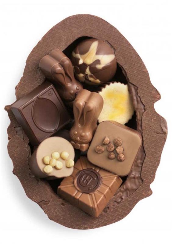 Upeita suklaata pääsiäismunalla