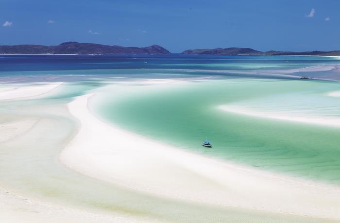 Maailman 5 kauneinta rantaa Whitehaven Beach Australia Paratiisi maan päällä unelmiesi määränpää