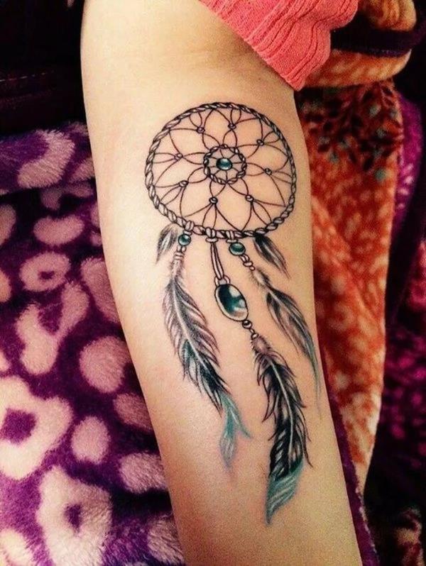 Ideoita unelma sieppari tatuointi käsivarsikoruja