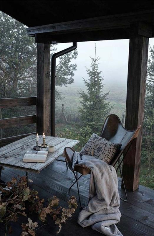 Unelma talo - romanttinen nurkka metsässä