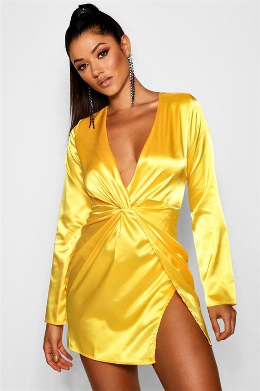 Trendikäs keltainen väri - kääri mekkoideoita kesämekkoihin