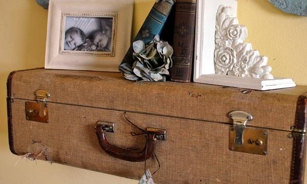 Tee omat huonekalut vanhoista matkalaukkuista