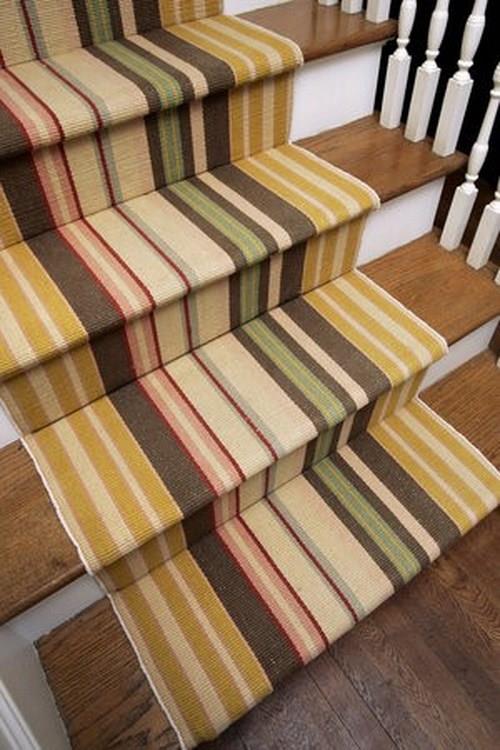 viileät portaat matot suunnittelevat kirkkaita värejä