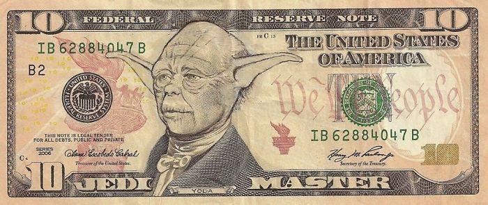 Yhdysvaltain dollarin setelit muuntaa Yhdysvaltain dollarin euroksi yoda