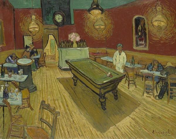 Van Gogh kaikkien aikojen suurin hollantilainen taidemaalari The Night Cafe 1888