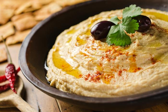 Vegaaninen hummus leviää