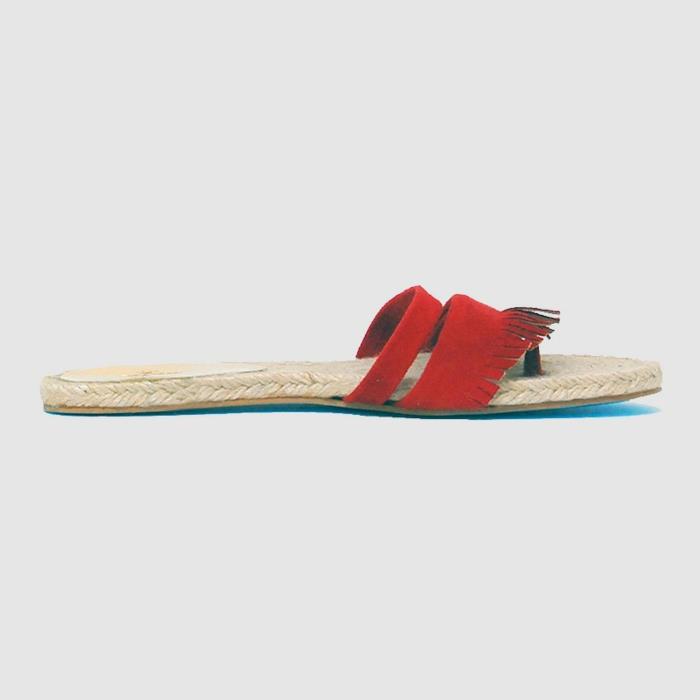 Vegaaniset kengät Rebecca Mink -suunnittelukengät ekologiset kengät punainen