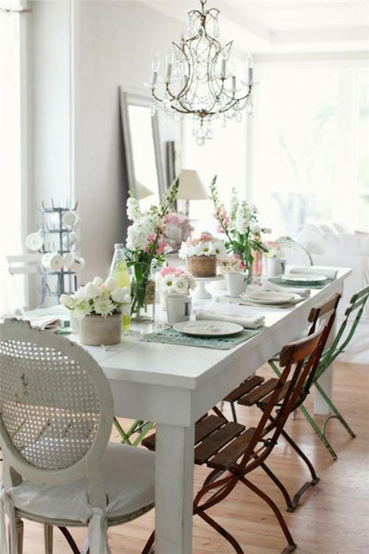 Erilaiset ruokapöydän tuolit sisustus tyylikäs idea sinulle