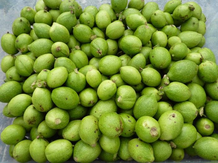 Pähkinät terveen vihreitä